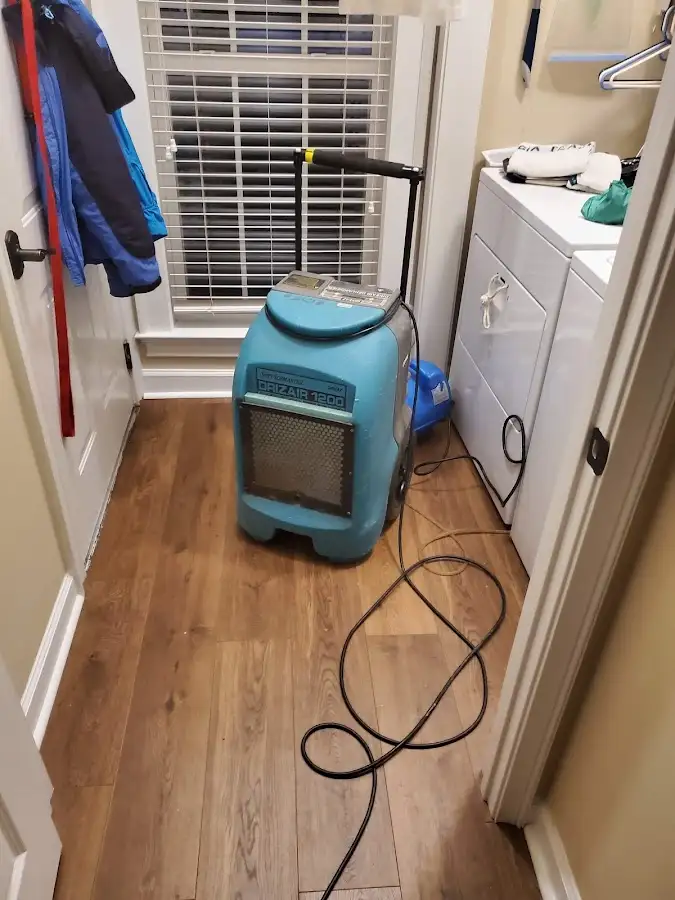 Commercial dehumidifier deployed for Flood Damage Cleanup in Palm Coast